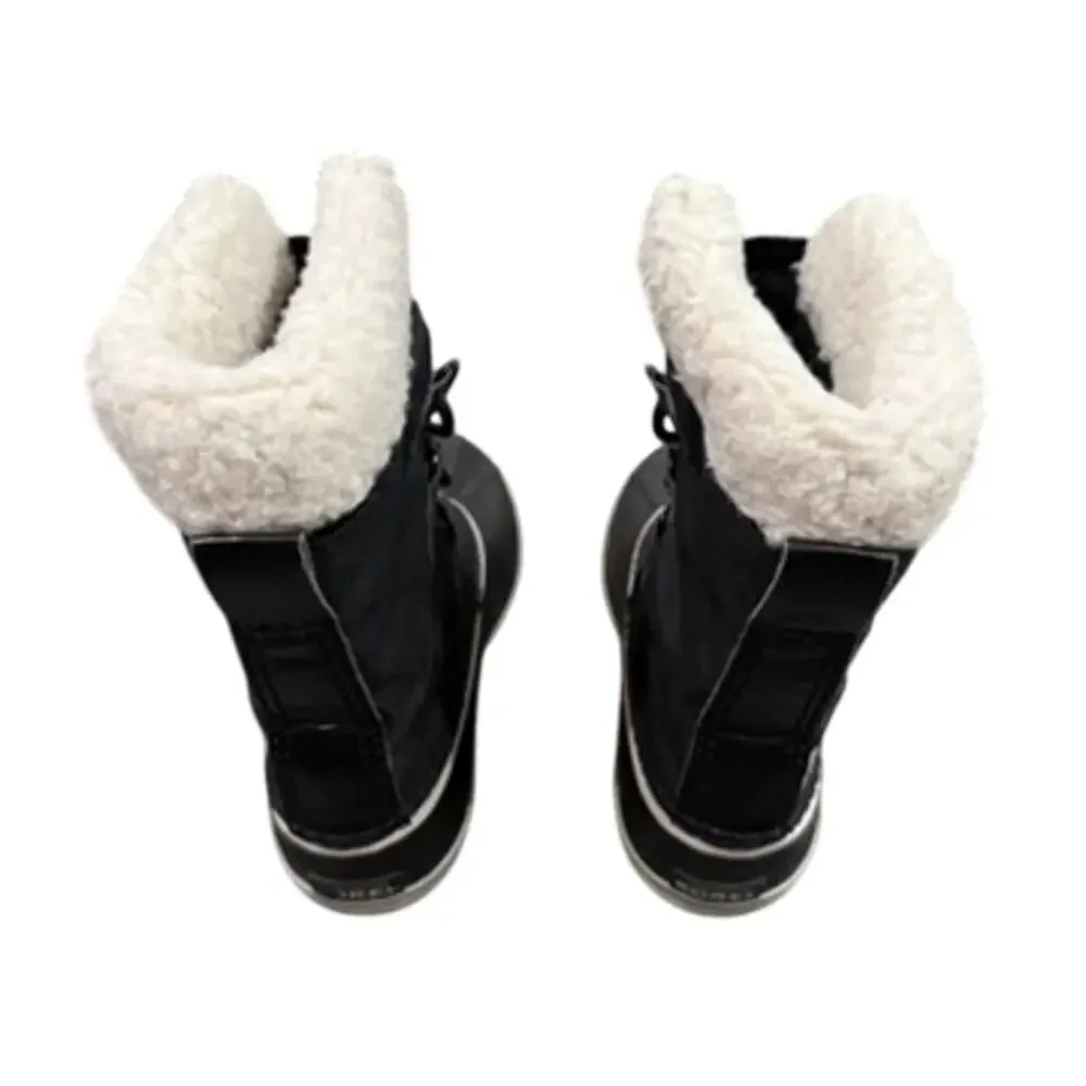 Sorel YOOT PAC Nylon Children's Waterproof Boot in Black, Size 1​